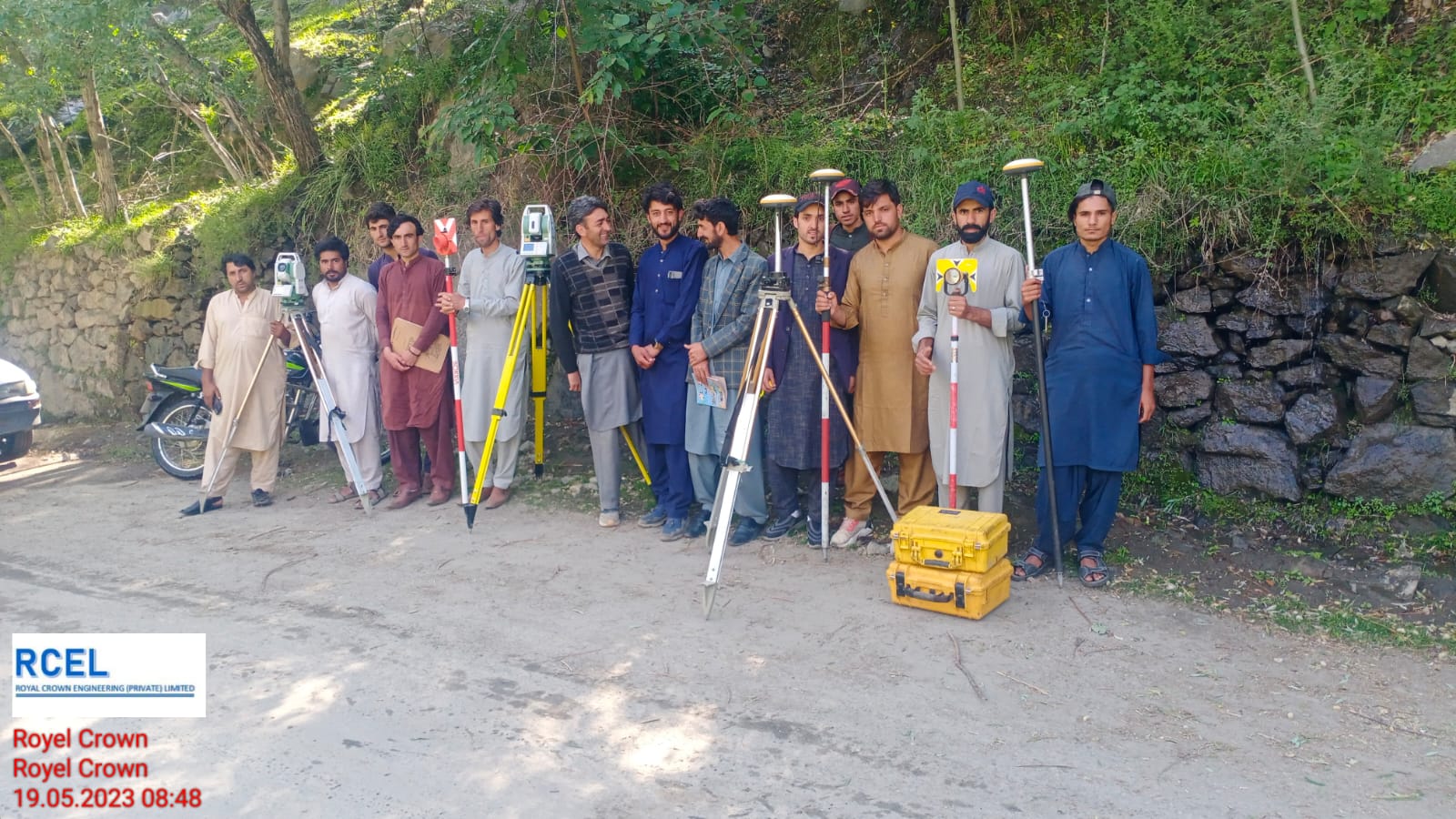 Survey Team at Work